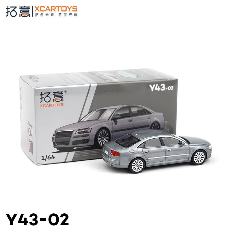 XCarToys 1:64 A8 Grey Diecast Model Car