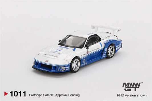 MINI GT 1:64 RX-7 IMSA / WRC98 1998 / 750S Grey / S680 / AZ-1 LB40 / F1 GTR 1995 Die-Cast Car Model Collection Miniature