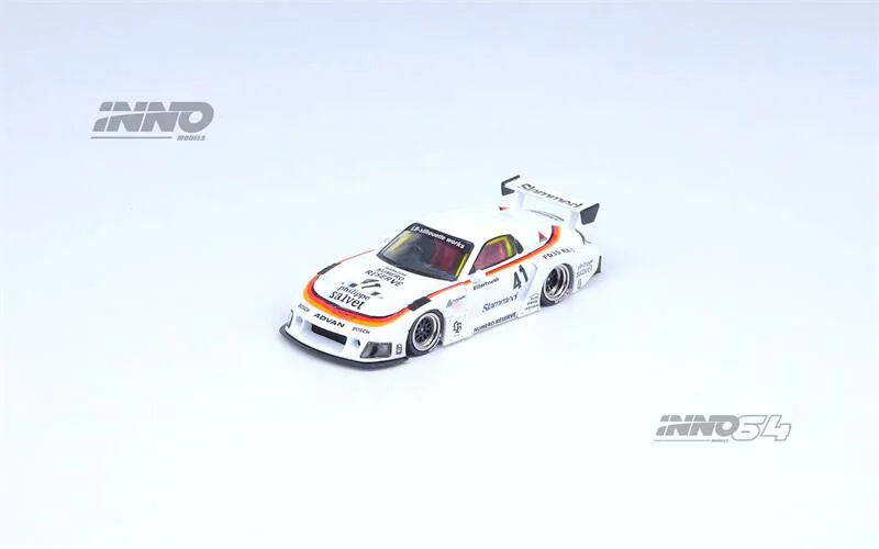 INNO 1:64 MAZDA RX7 (FD3S) LB-SUPER SILHOUETTE Diecast Model Car