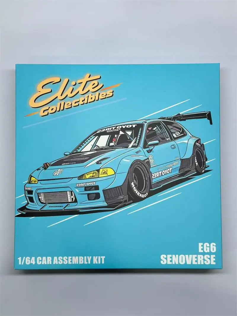 Elite Collectibles 1:64 Alloy original uncolored loose parts package Die-Cast Car Model Miniature Gifts