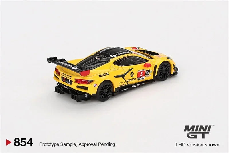 **Pre-Order** MINI GT 1:64 Corvette Z06 GT3.R #3 P.Miller Motorsports 2024 IMSA Daytona 24 Hrs LHD Diecast Model Car