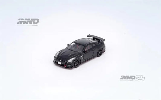 PreSale INNO 1:64 GTR R35 Black Die-Cast Car Model Collection Miniature