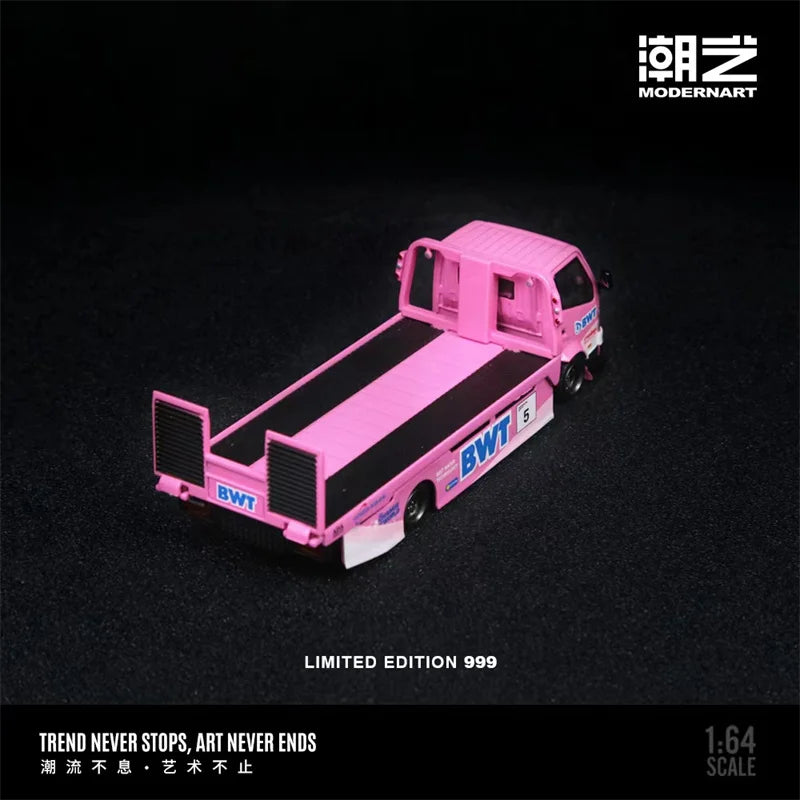 Time Micro ModernArt 1:64 H300 Flatbed trailer BTW Diecast Model Car