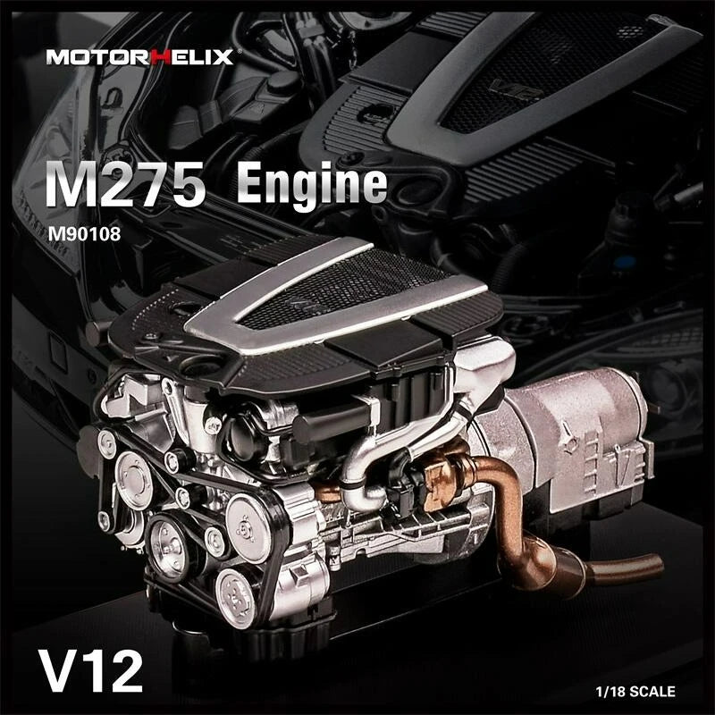 Motorhelix MH 1:18 Engine ABS Model Miniature Gifts