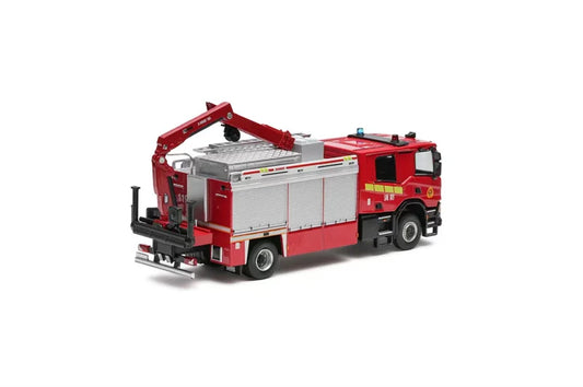 MASDI 1:64 fire engine Emergency rescue Die-Cast Car Model Miniature Gifts