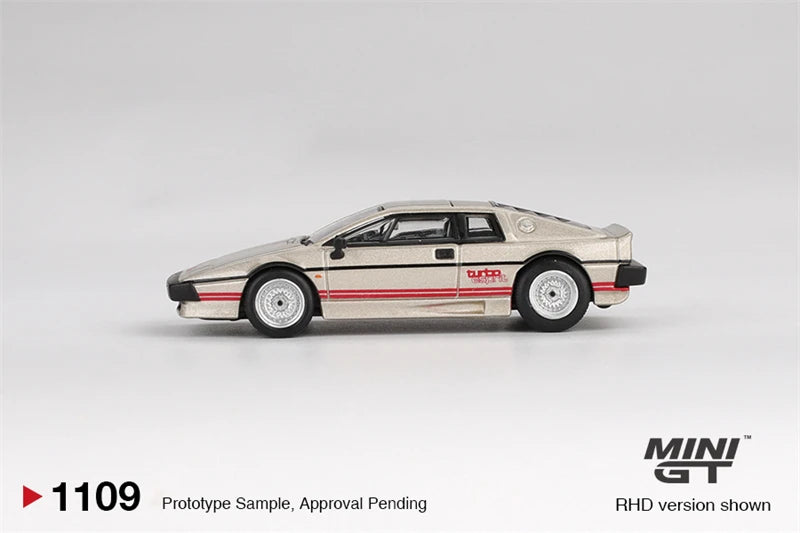 MINI GT 1:64  Esprit Turbo Metallic Silver 1109 Diecast Model Car