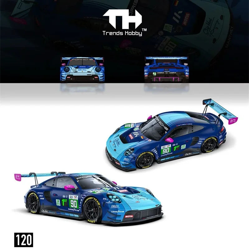 [PreSale] Trends Hobby TH 1:64 Porsche GT3 R LeMans 24H Spyder Huracan GT3 EVO2 China GT 2026 Absolute Racing Diecast Model Car