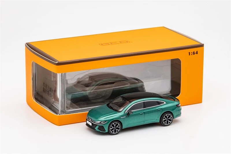 GCD 1:64 CC Arteon R Blue/Green/Yellow/Silver LHD Diecast Model Car