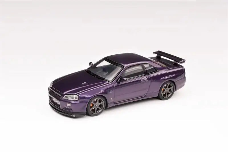 Motorhelix 1:64 NISSAN SKYLINE GT-R R34 V Spec II Diecast Model Car