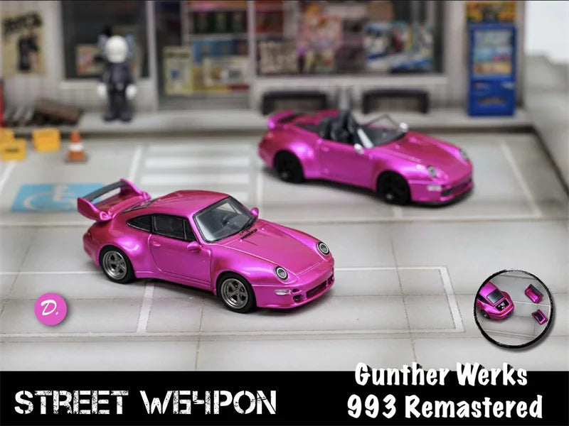 SW 1:64 GW Gunther Werks 991 Remastered Limited 500 Diecast Model Car