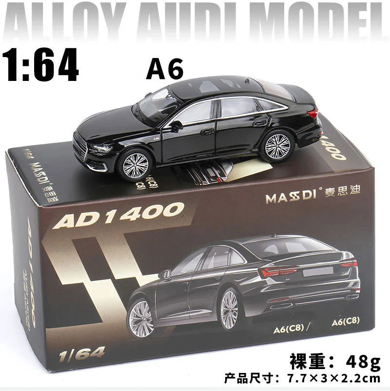 MASDI 1:64 A6C8 / RS6 Diecast Model Car