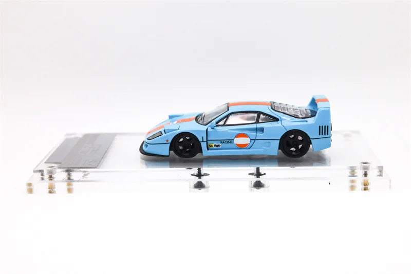 Findclassically 1:64 F40 Blue limited500 Diecast Model Car
