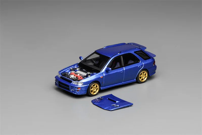 MOTORHELIX 1:64 lmpreza Wagon A8 D3 R35 S2000 Civic TYPE R Diecast Model Car