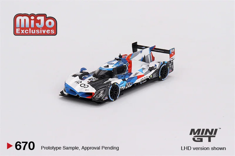 MINI GT 1:64 M Hybrid V8 GTP / V-Series R / Acura ARX-06 GTP Model Car