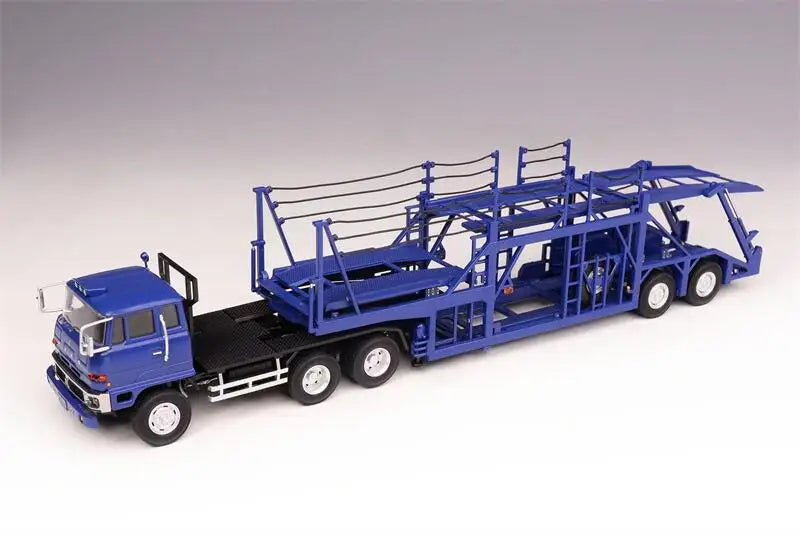 **Pre-Order** DD Models 1:64 Fuso FV High Cab Tractors w/ Plastic Transport Trailer Set Diecast Model Car