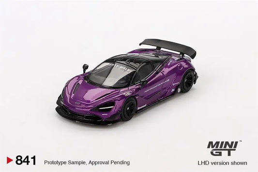 **Pre-Order** MINI GT 1:64 720S LB Works Purple LHD Diecast Model Car