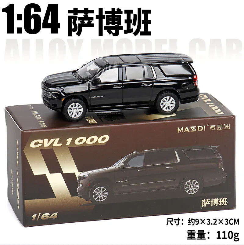 MASDI 1:64 Land Cruiser / Flemish / 765LT / Escalade Diecast Model Car
