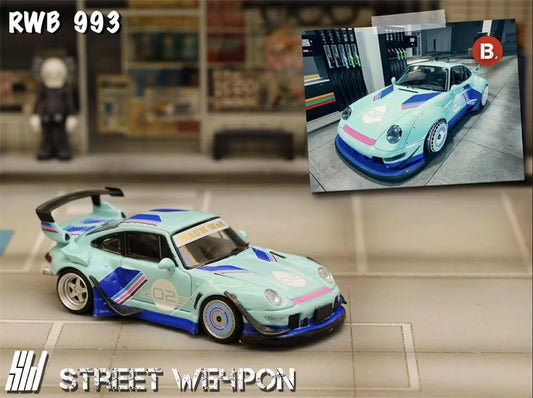 **Pre-Order** SW 1:64 RWB 993 limited 499 Diecast Model Car