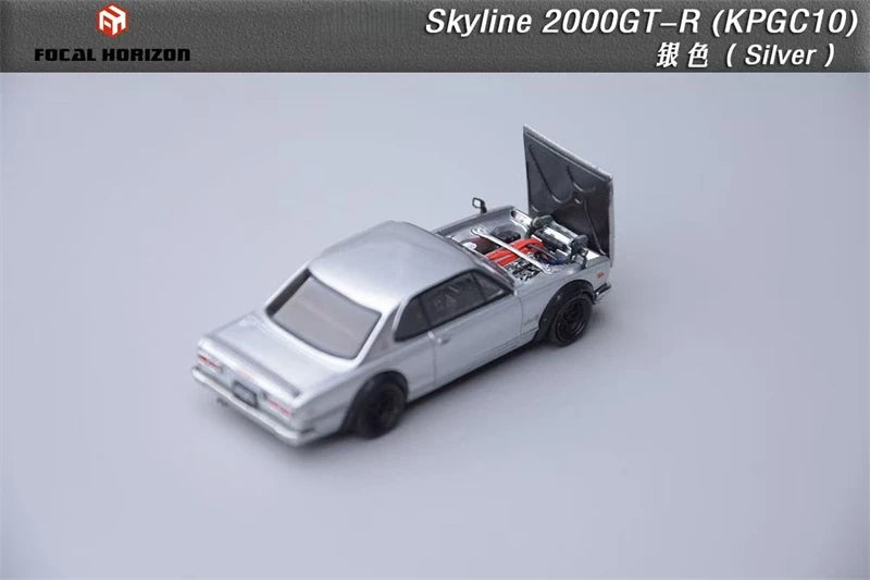 Focal Horizon 1:64 Skyline 2000GT KPGC10 Die-Cast Car Model Collection Miniature