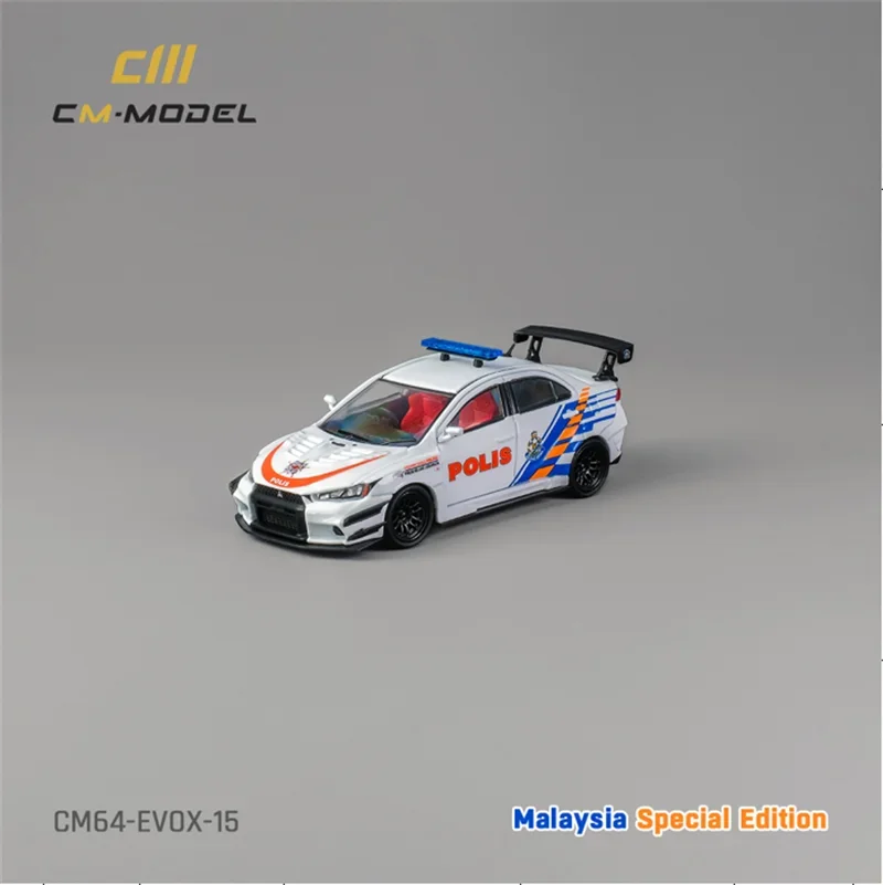 CM MODEL  1:64 Lancer EvoX Malaysia special edition Diecast Model Car