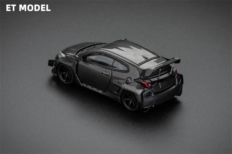 ET Model x Fuji 1:64 GR Yaris Pandem Rocket Bunny wide body Hot hatch limited499 Diecast Model Car