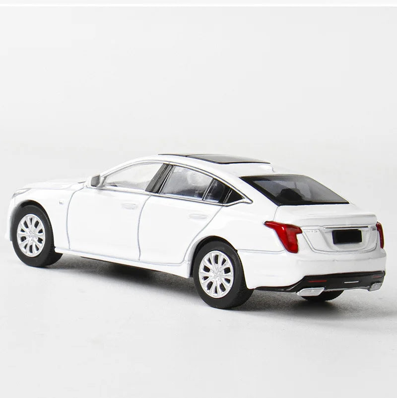 MASDI 1:64 CT5 Black / White / Blue Diecast Model Car