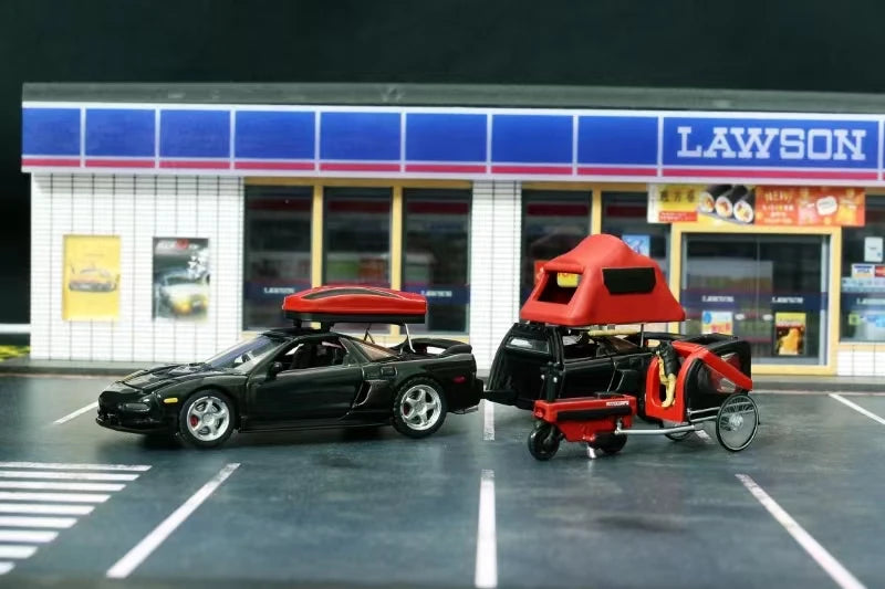 MLGB model 1:64 NSX TRA Black Diecast Model Car