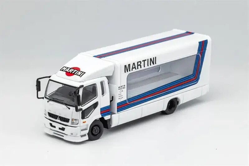 GCD 1:64 Fuso Fighter Mk2 FK 2017 Outriggers Raised Truck limited599 Diecast Model Car