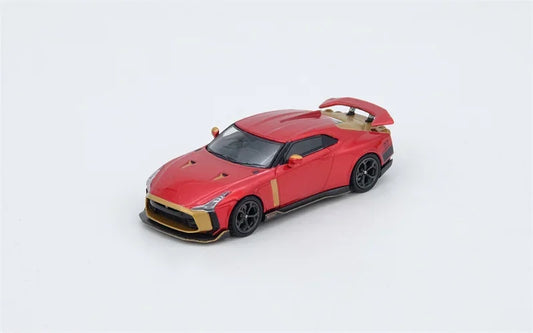 PreSale INNO64 1:64 R50 GTR Italsedign RedGold Collection Miniature DieCast Model Car