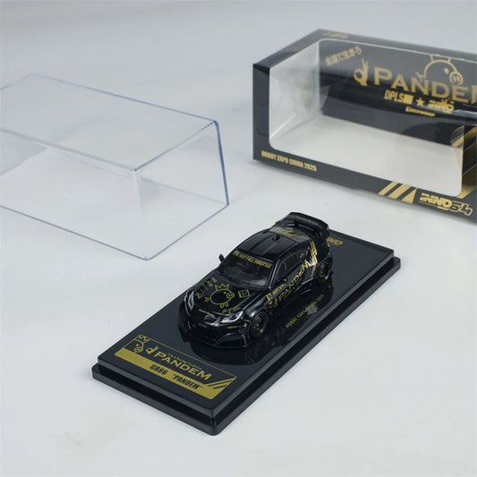 INNO 1:64 GR86 "PANDEM" 2025 HEC Black Diecast Model Car