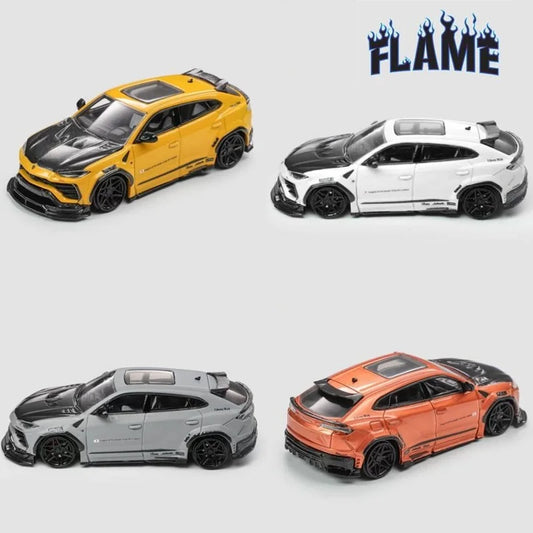 Flame 1:64 LBWK LB Works Urus Diecast Model Car