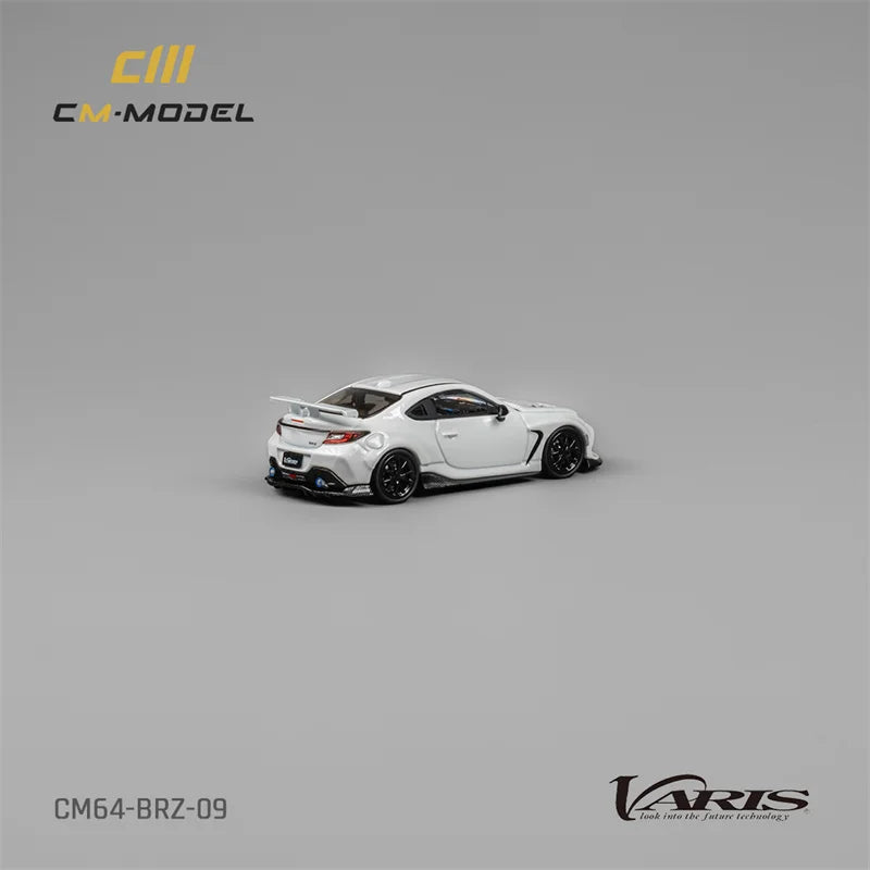 **Pre-Order** CM MODEL 1:64 BRZ Varis Widebody White Diecast Model Car