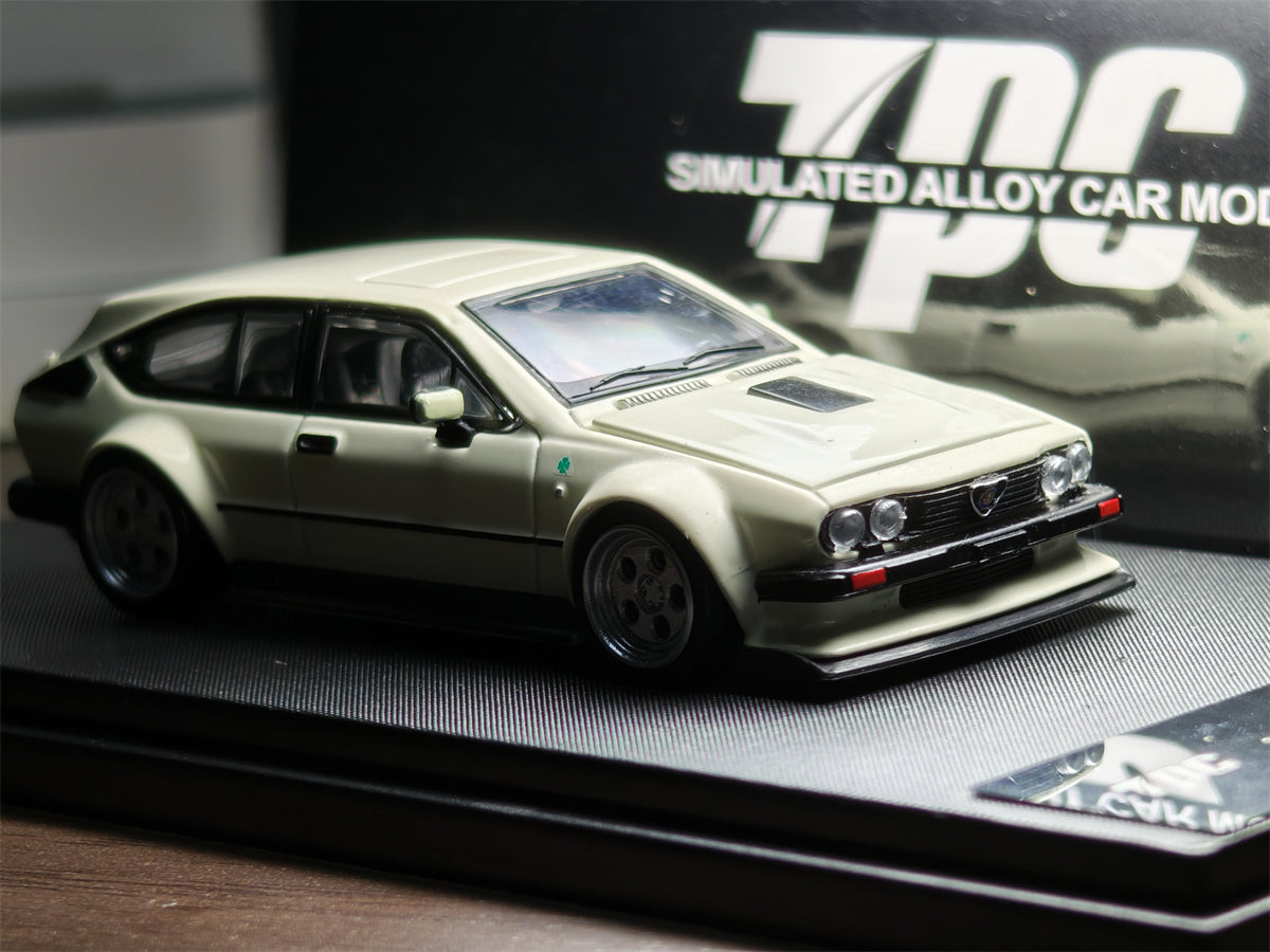 TPC 1:64 Alfa Romeo GTV6 Widebody Diecast Model Car