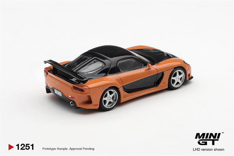 [PreSale]  Mini GT 1:64 Mazda RX-7 VeilSide Fortune The Fast and the Furious Tokyo Drift Han Seoul-Oh LHD MGT01251 Diecast Model Car
