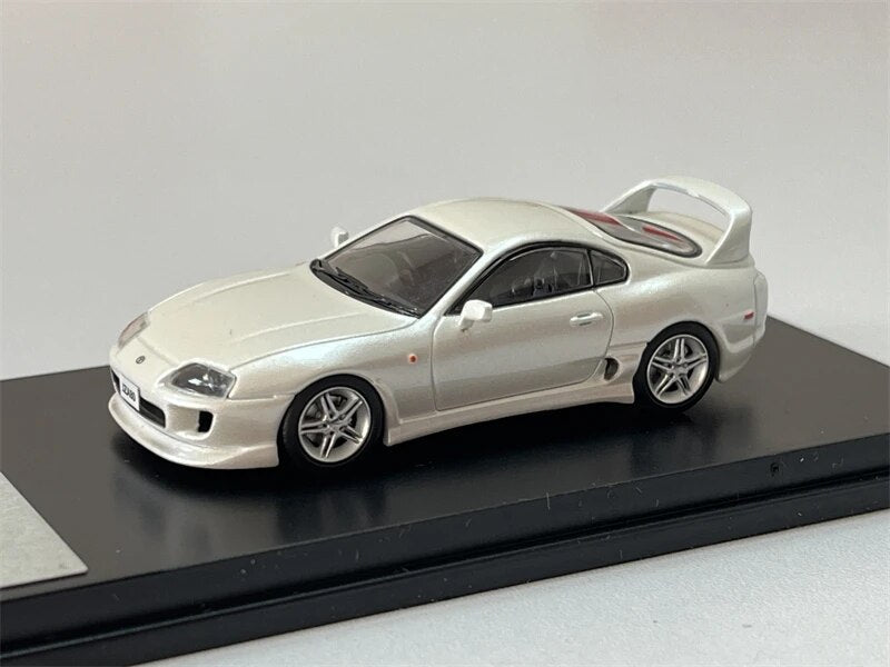 **Pre-Order** 123 Hobby 1:64 JZA80 black / silver / red / Pearlescent white limited888 Diecast Model Car