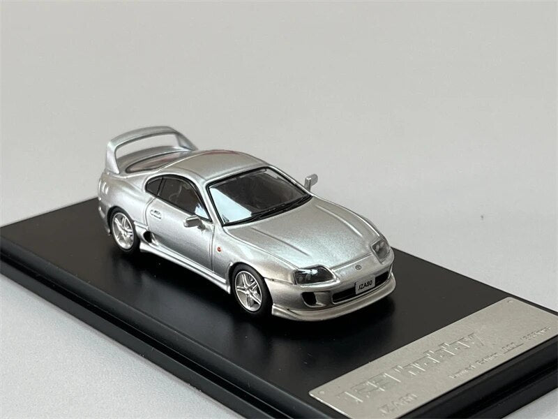 **Pre-Order** 123 Hobby 1:64 JZA80 black / silver / red / Pearlescent white limited888 Diecast Model Car
