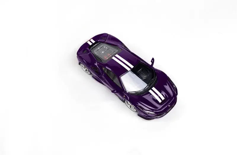 U2 1:64 novitec F8 Red / Purple / Black limited399 Resin Model Car