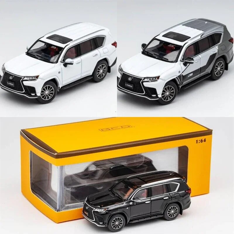 GCD 1:64 LX600 SUV Sports version LHD Diecast Model Car