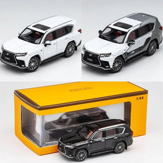GCD 1:64 LX600 SUV Sports version LHD Diecast Model Car